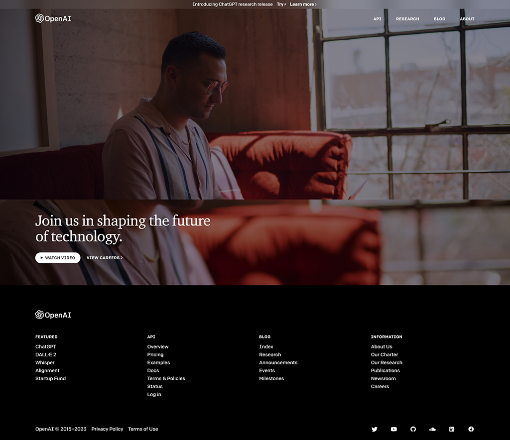 CHATGPT官網(wǎng)(圖1) CHATGPT官網(wǎng)界面圖片