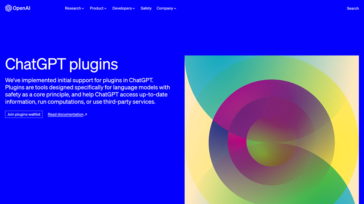 OpenAI推出插件功能 開放ChatGPT插件體系(圖1) ChatGPT-plugins---openai.jpg