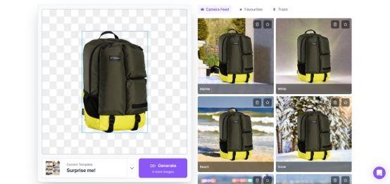 Mokker AI背景生成器(圖2) Mokker AI背景生成器(圖2)