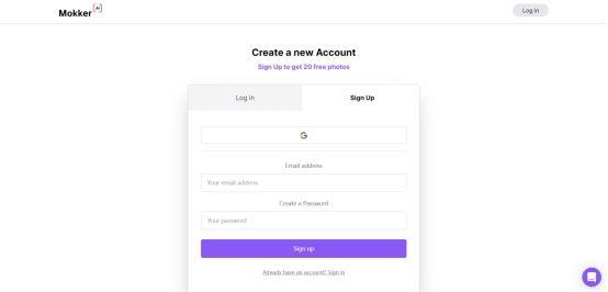 Mokker AI背景生成器(圖1) Mokker AI背景生成器(圖1)