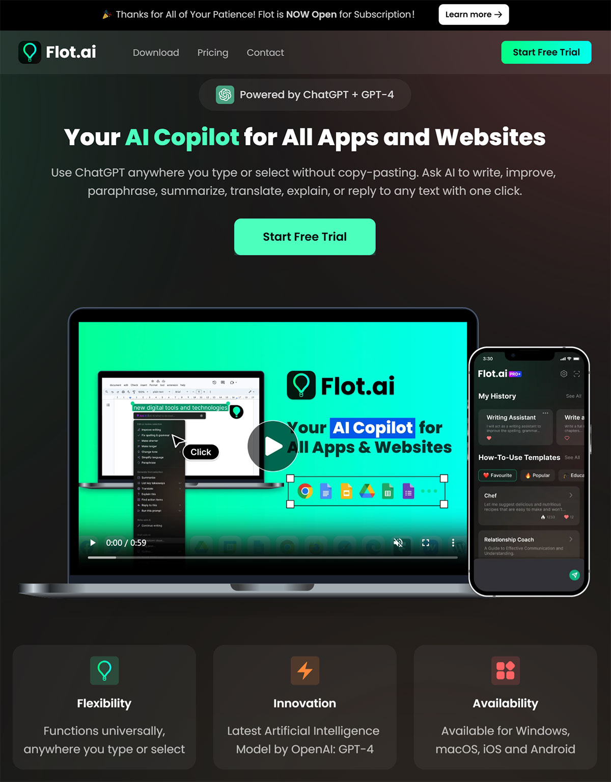 Flot.ai(圖1) Flot.ai---No.1-AI-Copilot-for-All-Apps-&-Websites---flot.jpg