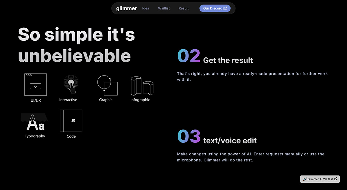 Glimmerai.Tech(圖1) Glimmer---AI-powered-presentation-magic---glimmerai.jpg