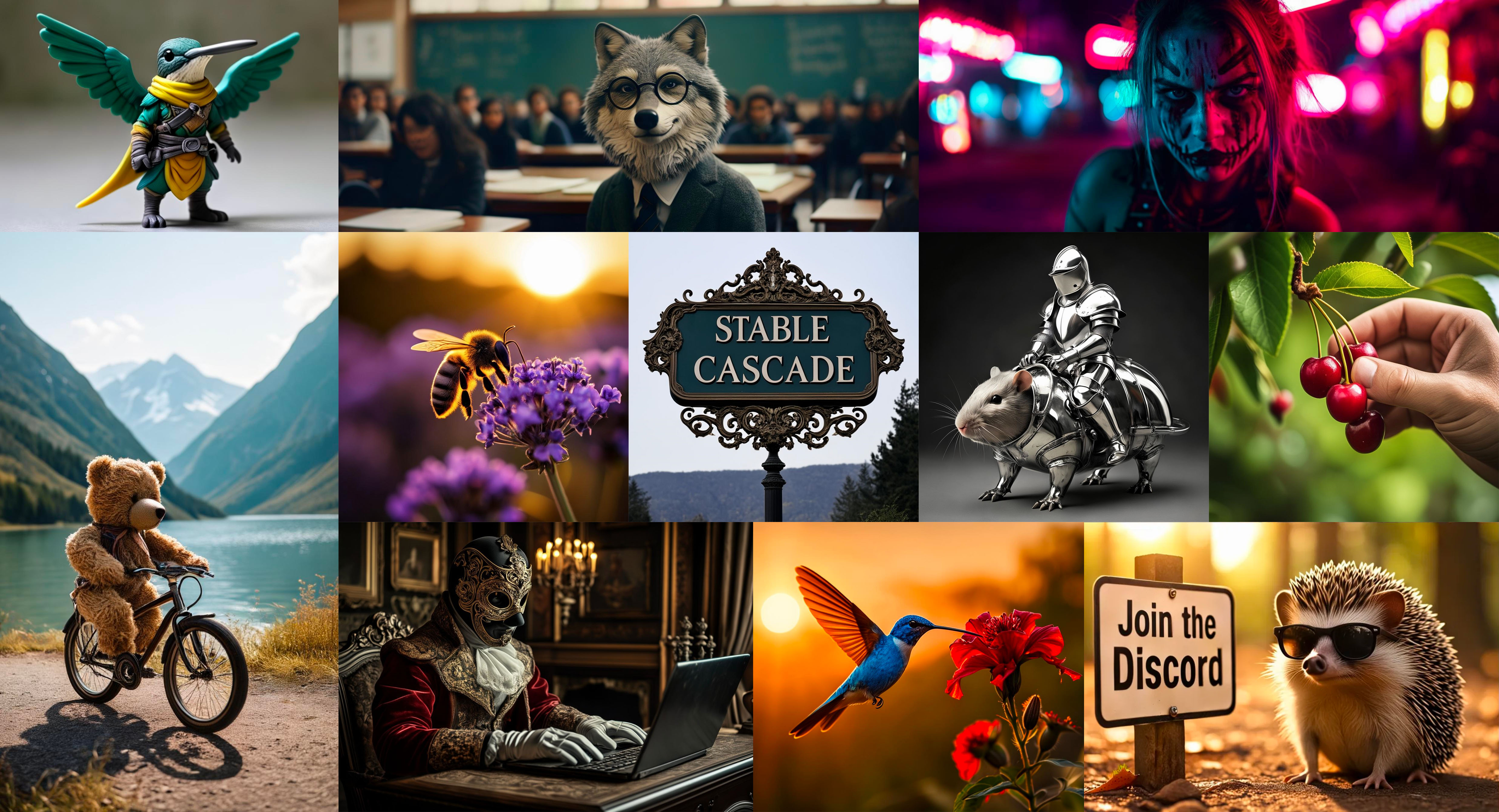 Stability AI發(fā)布新圖片生成模型Stable Cascade