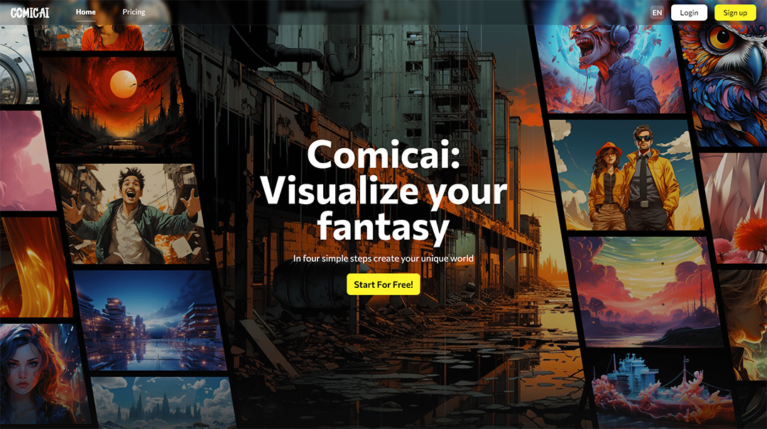 如何使用ComicAI來創作漫畫