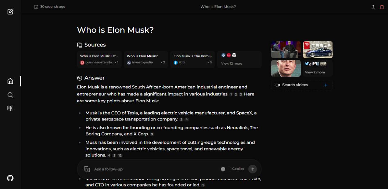 Perplexica(圖1) Perplexica