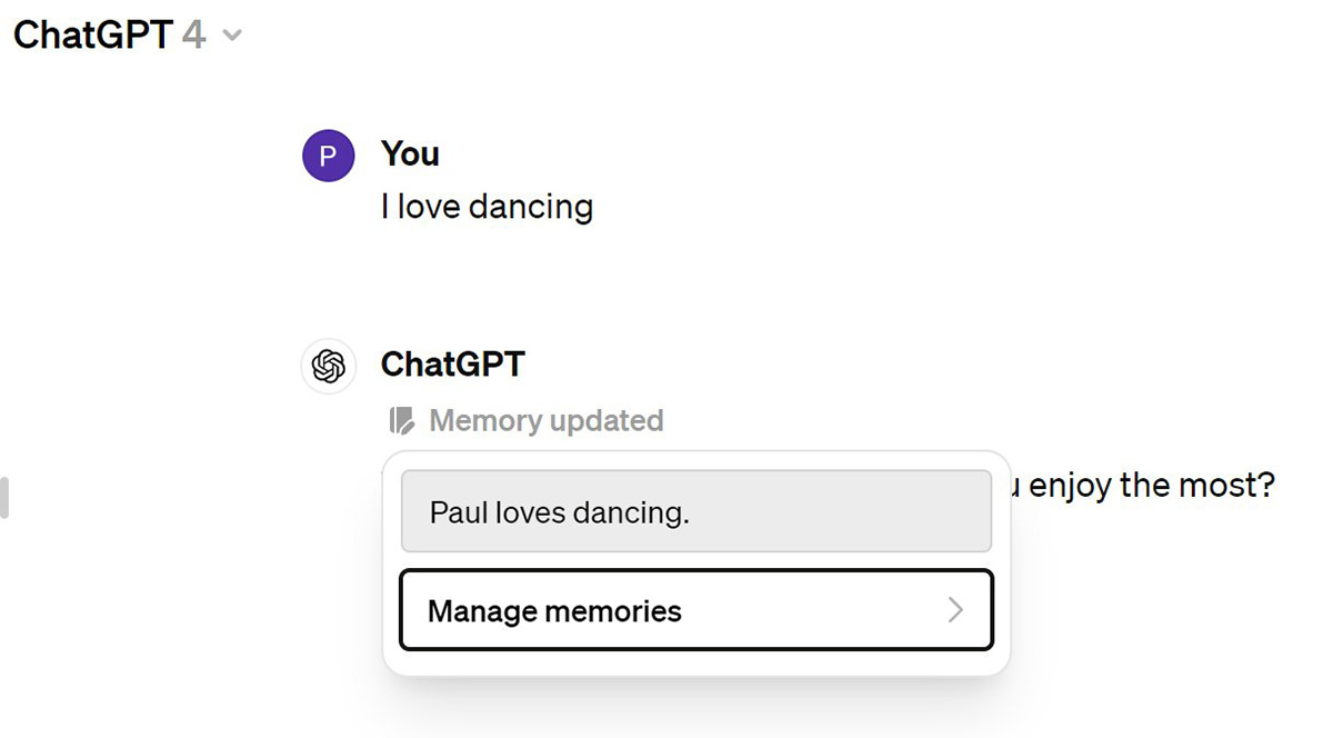 ChatGPT Plus用戶都可以使用記憶功能了.jpg