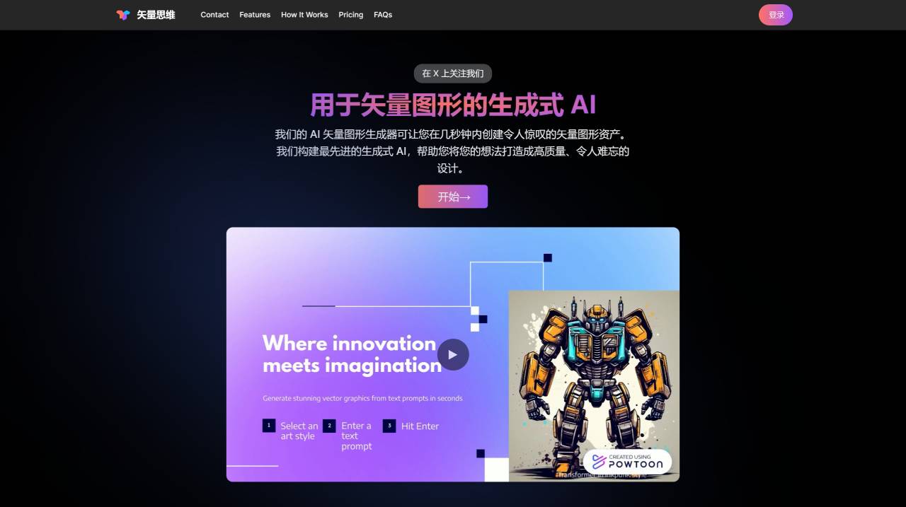 VectorMind(圖1) VectorMind - 用于矢量圖形的生成式 AI --- VectorMind - Generative AI for Vector_ - vectormind.io.jpg