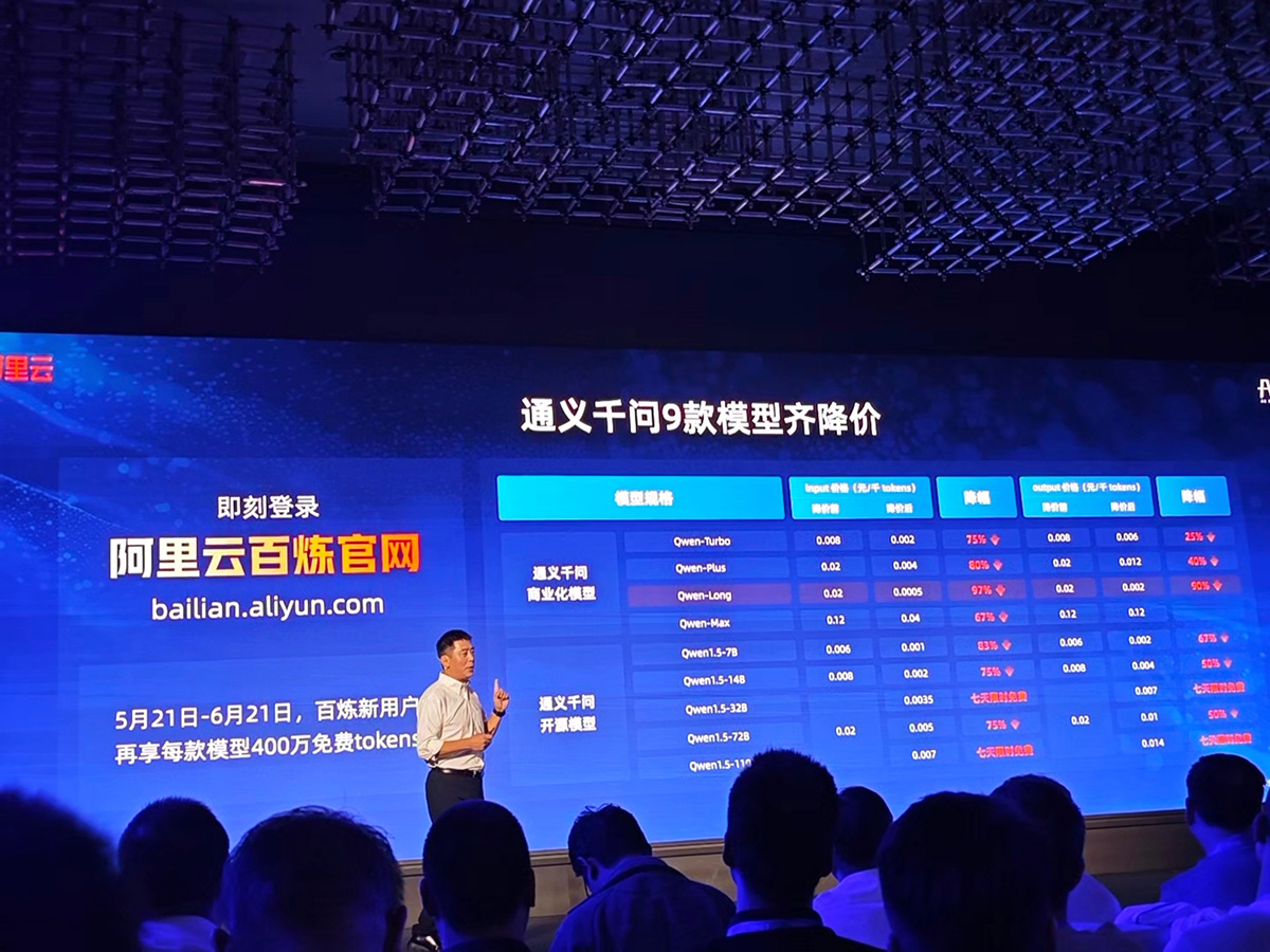 通義千問大降價，1塊錢200萬tokens