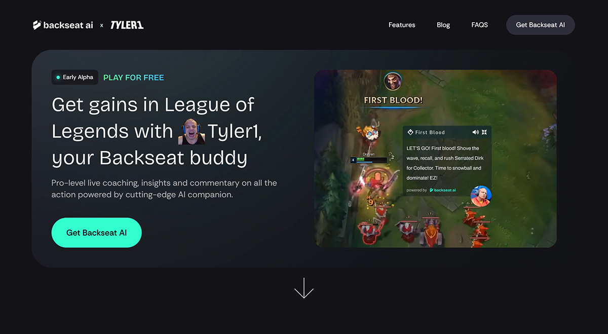 Backseat AI:英雄聯盟AI游戲助手