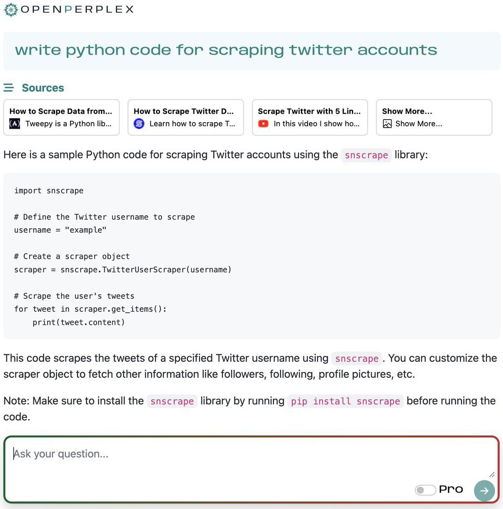 OpenPerPlex OpenPerPlex