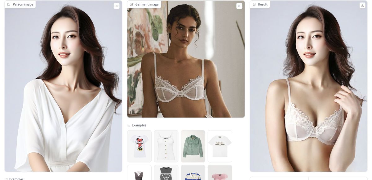 Kolors Virtual Try-On可圖AI試衣應用場景 Kolors Virtual Try-On可圖AI試衣應用場景