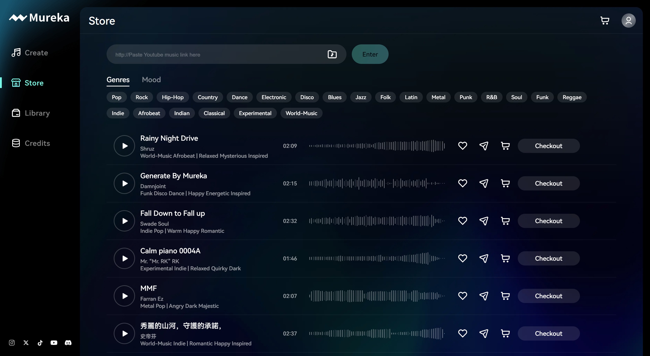Mureka音樂(lè)平臺(tái)的主要特點(diǎn) Mureka音樂(lè)平臺(tái)的主要特點(diǎn)