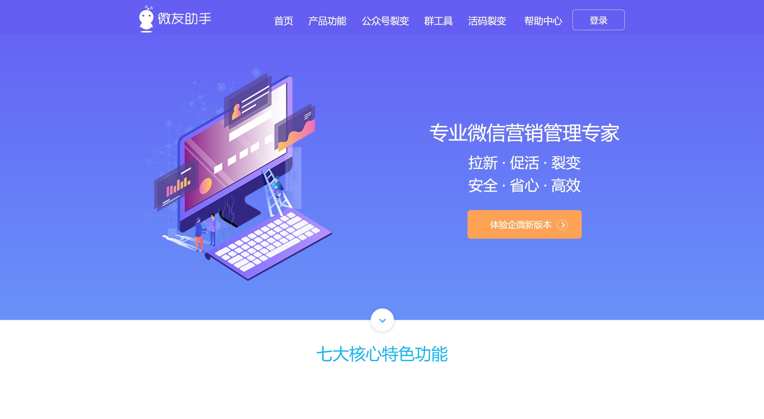 微友助手功能: 微友助手功能: