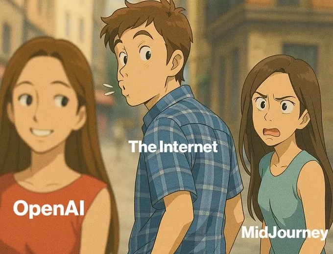 GPT-4o畫圖與Midjourney V7的對比