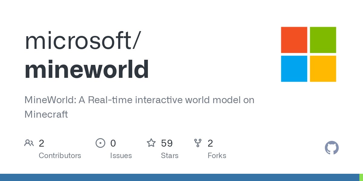 微軟MineWorld:基于《我的世界》的實時開源交互式世界模型
