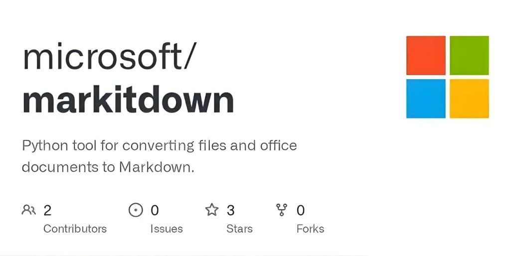 MarkItDown:一款好用的將文件和辦公文檔轉(zhuǎn)換為Markdown的AI工具!